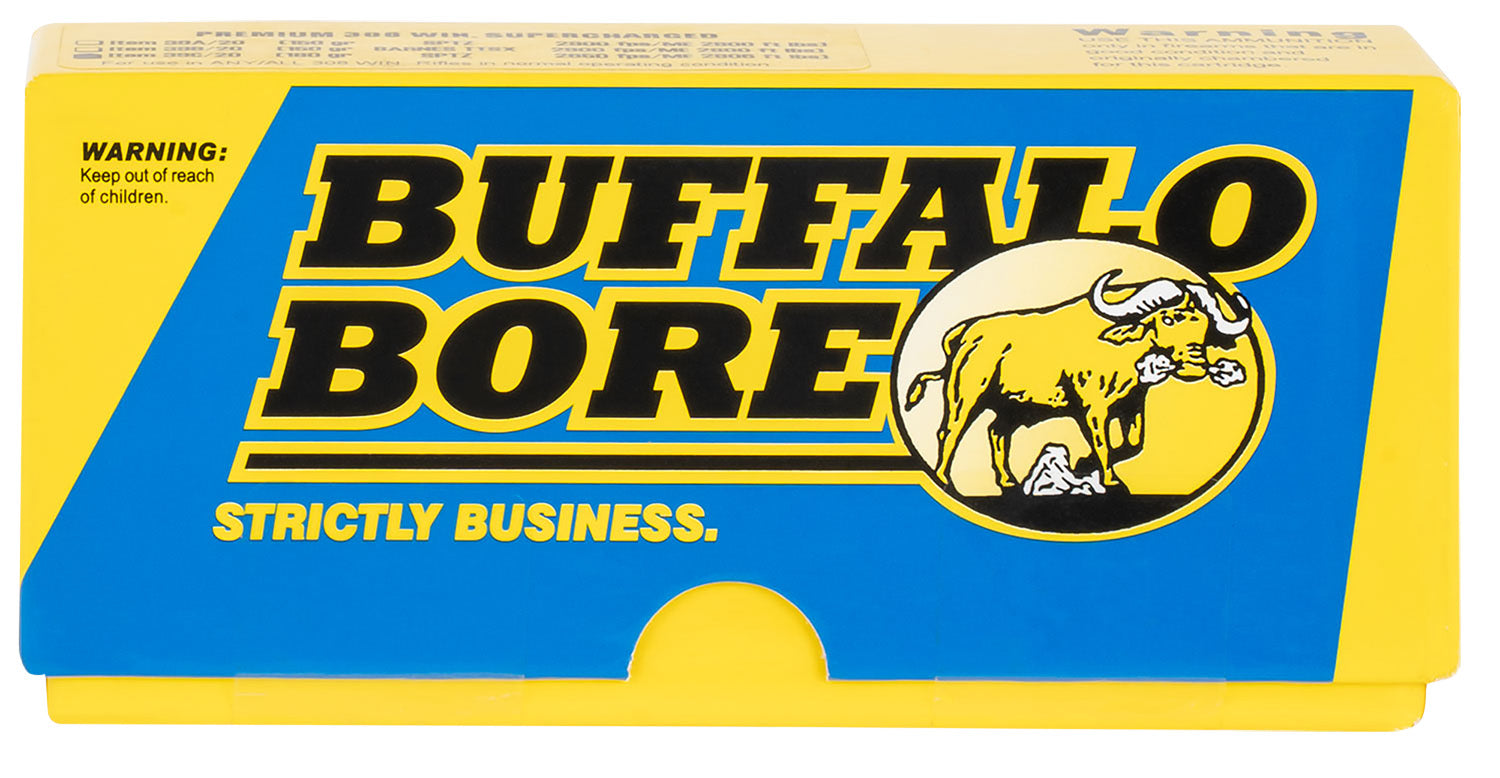 Buffalo Bore Premium .308 Win / 7.62x51mm 180 gr JSP ammo