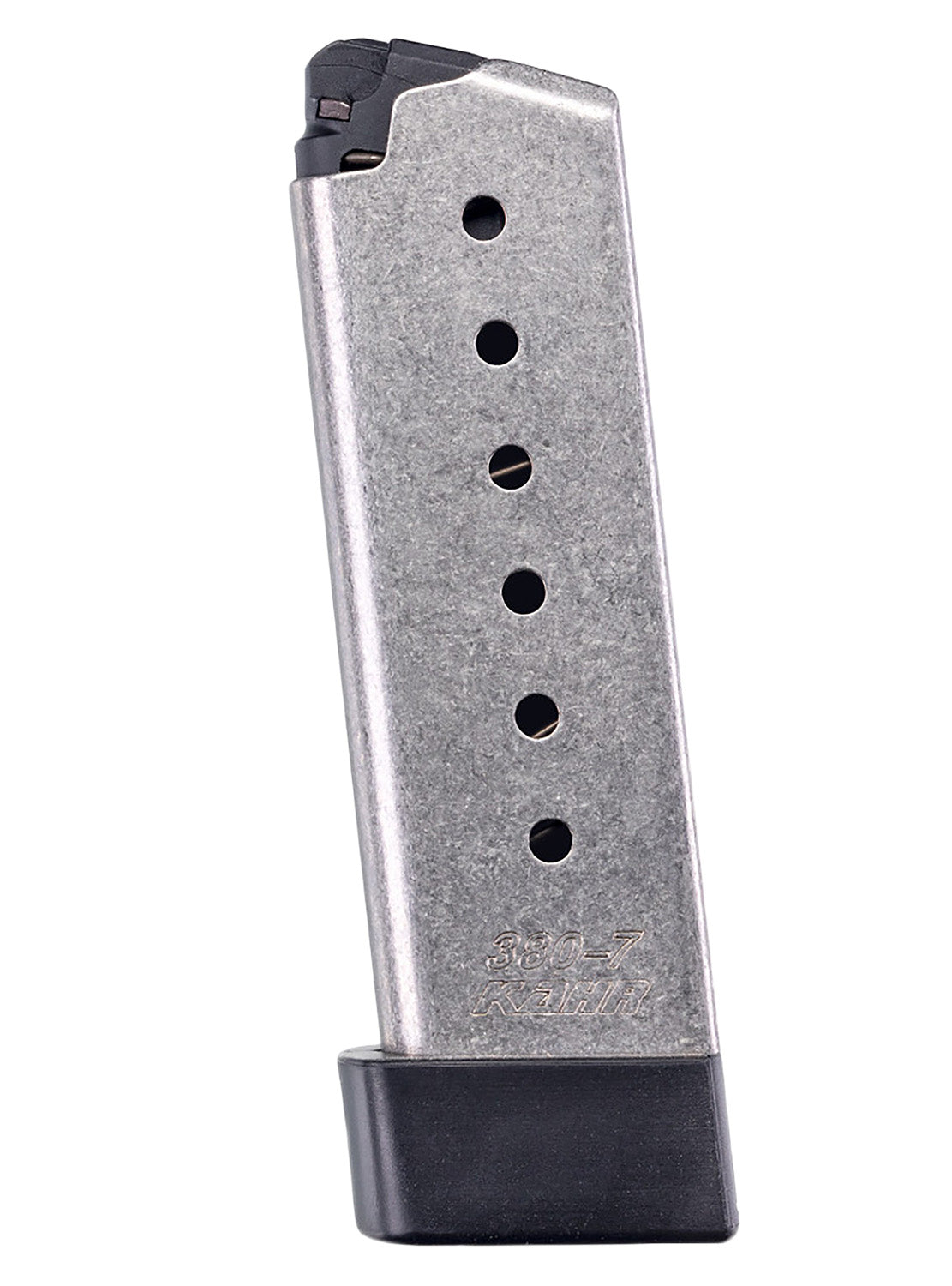 Kahr Arms K387G OEM Stainless 7rd .380 ACP Detachable Magazine w/ Grip Extension for P-Series/CW