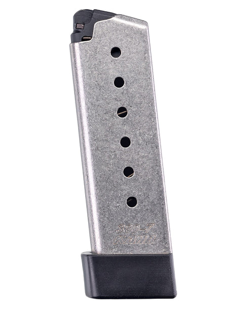 Kahr Arms K387G OEM Stainless 7rd .380 ACP Detachable Magazine w/ Grip Extension for P-Series/CW