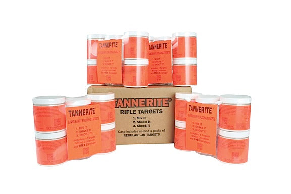 Tannerite 12BR 1/2 Pound Binary Exploding Targets White Vapor 16 Targets for Centerfire Rifle