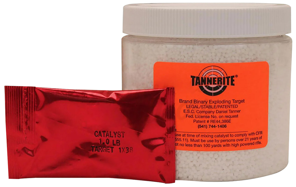 Tannerite 1BR 1 Pound Reactive Impact Target Centerfire Rifle 16 Targets Sold by Case