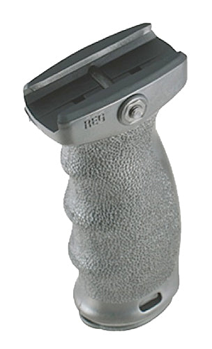Mission First Tactical REG React Ergonomic Vertical Grip Black Polymer for AR Platform