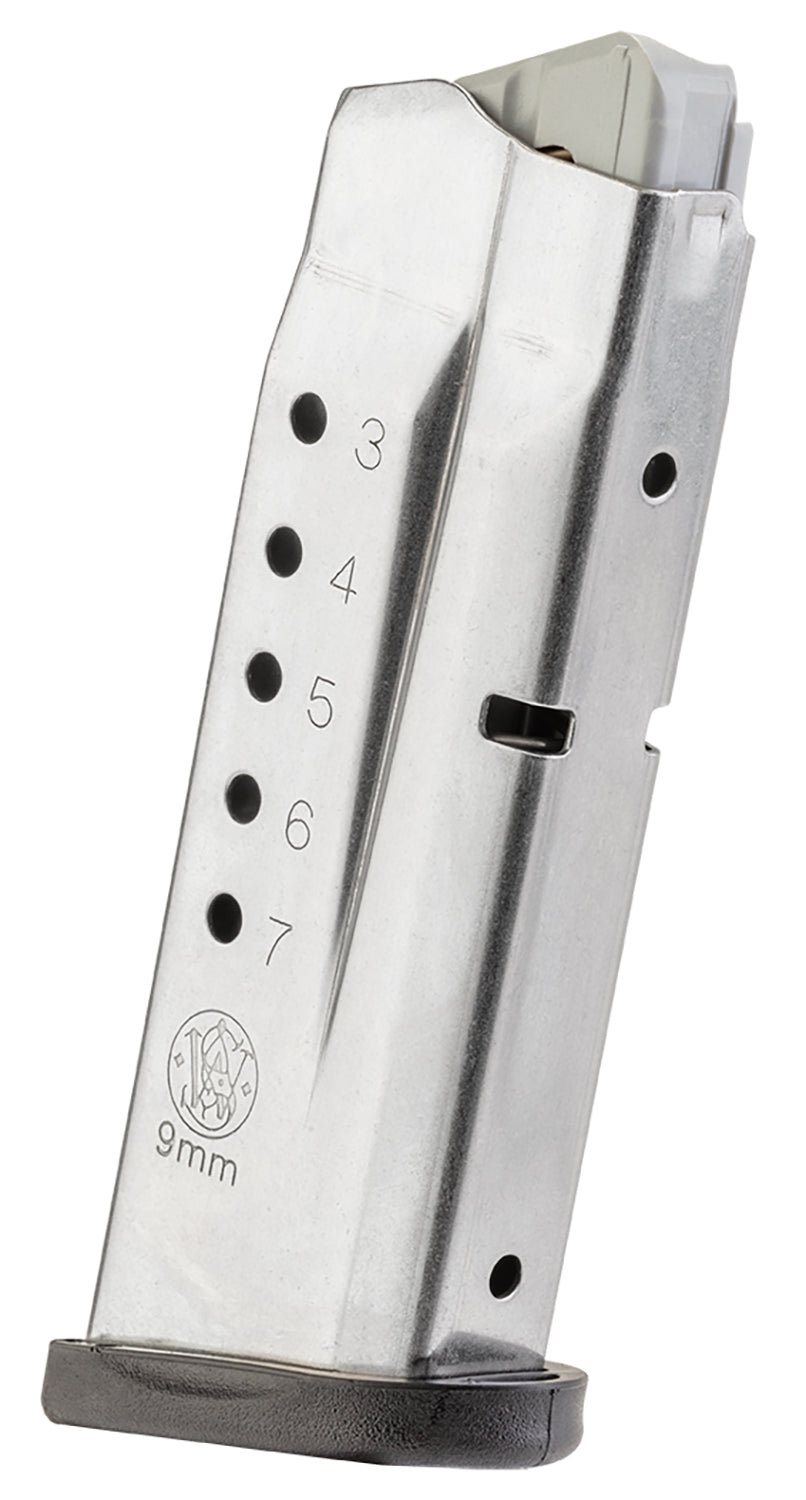 Smith & Wesson M&P Shield 7-Round 9mm Luger Stainless Steel Magazine