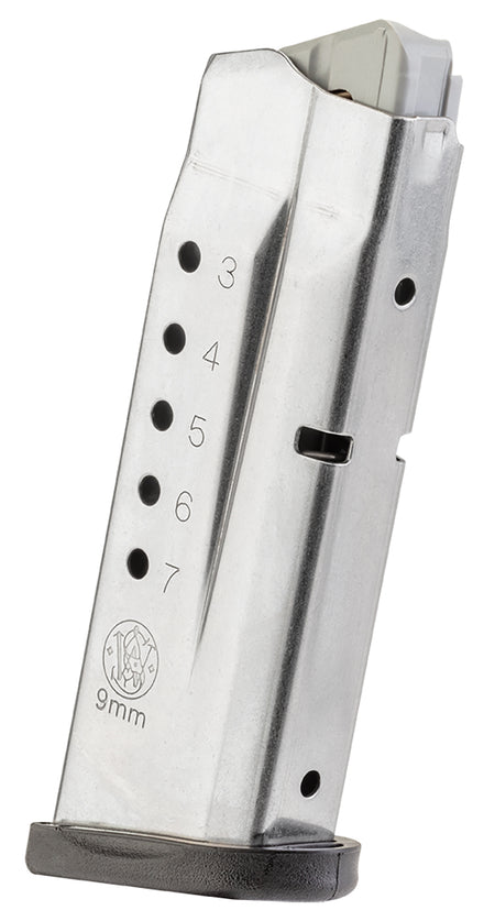 Smith & Wesson M&P Shield 7-Round 9mm Luger Stainless Steel Magazine