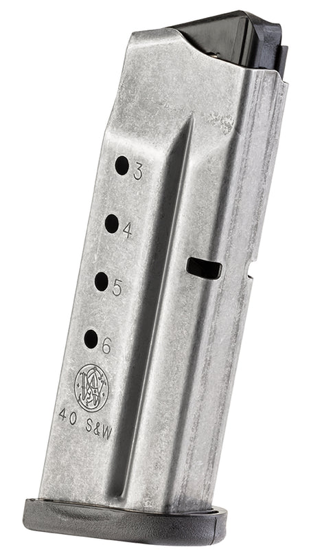 Smith & Wesson M&P Shield 6-Round 40S&W Stainless Steel Magazine