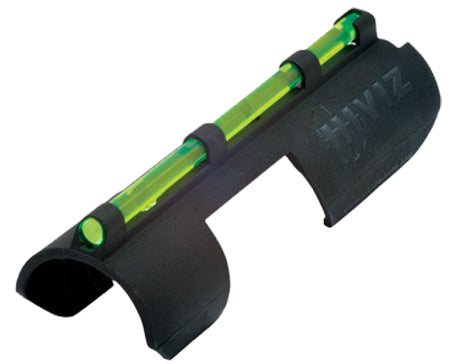 HiViz MPBTAC MPB-TAC Plain Barrel Snap-On Shotgun Front Sight Black | Green/Red Fiber Optic