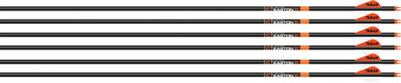 Easton 6.5MM Bowhunter 300 Spine Arrow with 2" Bully Vanes 6-Pack