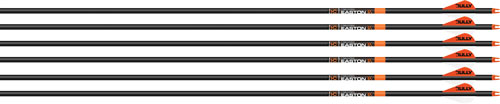 Easton 6.5MM Bowhunter 300 Spine Arrow with 2" Bully Vanes 6-Pack