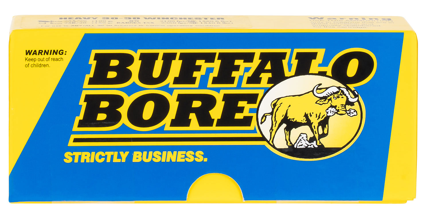 Buffalo Bore Outdoorsman +P 9mm Luger / Parabellum 147 gr Solid ammo