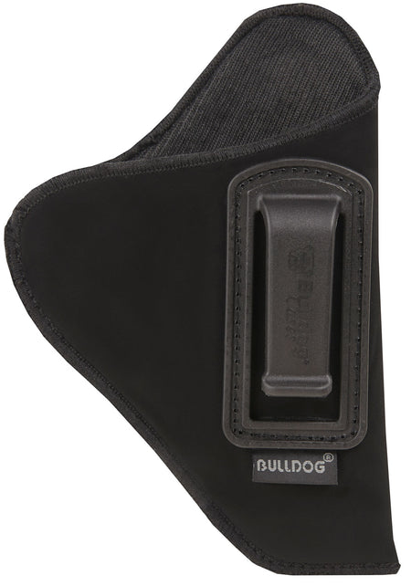 Bulldog DIP20 Deluxe IWB Holster Black Suede-Like Fits Glock 42/43 Ruger LC9 2-3" Barrel Right Hand