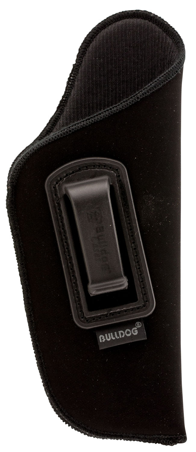 Bulldog DIP815 Deluxe IWB Holster Black Suede-Like Fits Beretta 92 Glock 20 2-3" Barrel Right Hand