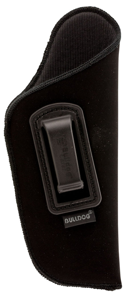 Bulldog DIP815 Deluxe IWB Holster Black Suede-Like Fits Beretta 92 Glock 20 2-3" Barrel Right Hand