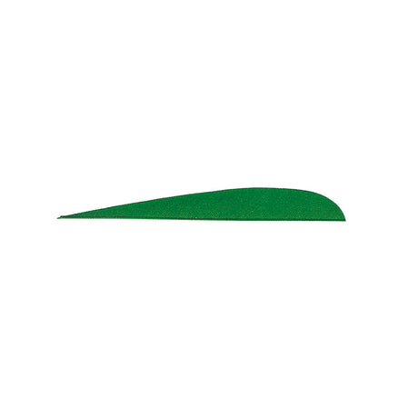 Gateway Parabolic Arrow Feathers Yellow 4 in. Right Wing 100 Pack