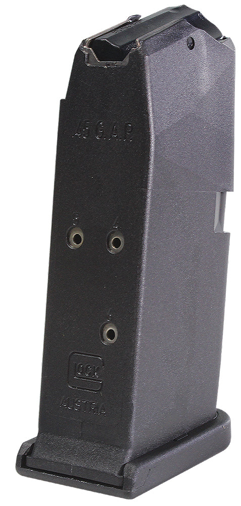 Glock MF39006 G39 6-Round .45 GAP Black Polymer Magazine