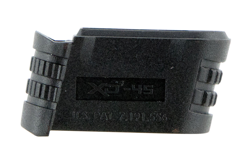 Springfield Armory XDS5001 XD-S Backstrap Sleeve #1 for 45 ACP 3.30"-4" Barrel Black Polymer