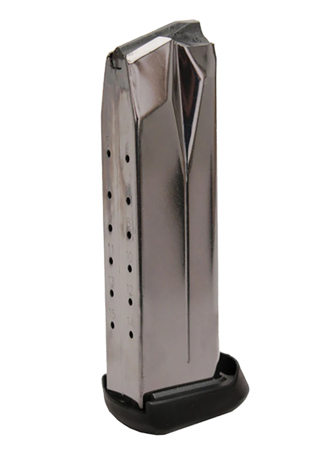 FN 663225 FNX 15-Round .45 ACP Stainless/Black Steel Magazine