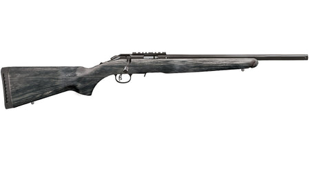 Ruger 8348 American Rimfire Target Full Size 22 LR 10+1 18" Satin Blued Threaded Bull Barrel & Alloy Steel Receiver w/Scope Rail, Black Fixed Laminate Stock, Right Hand