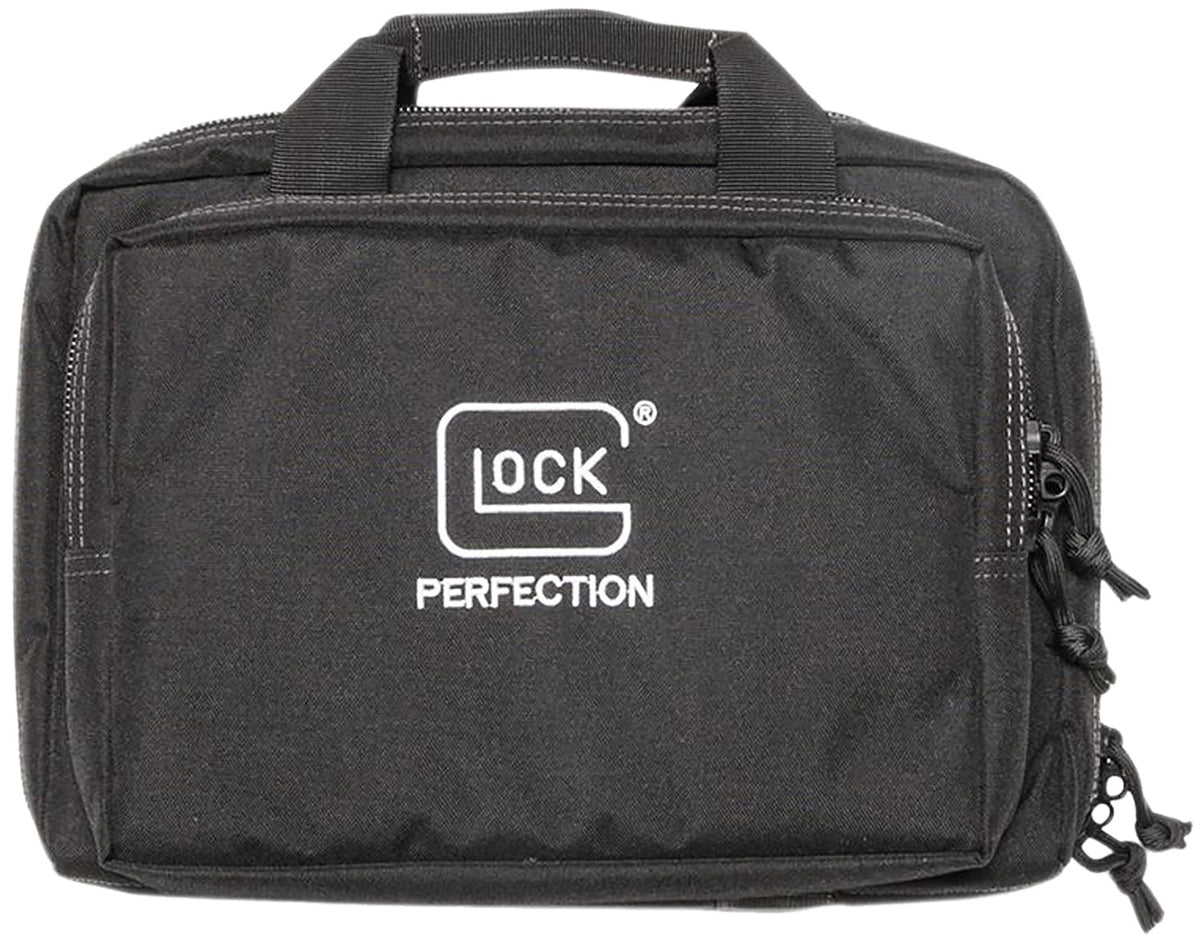 Glock AP60219 4-Pistol Range Bag Black 600D Polyester