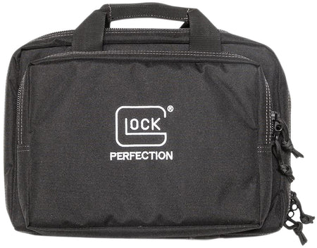 Glock AP60219 4-Pistol Range Bag Black 600D Polyester