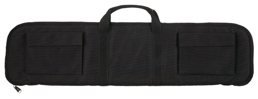Bulldog BD492 Tactical 35" Black Nylon Shotgun Case with Water-Resistant Shell and Shell Holders