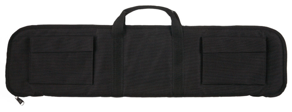 Bulldog BD492 Tactical 35" Black Nylon Shotgun Case with Water-Resistant Shell and Shell Holders