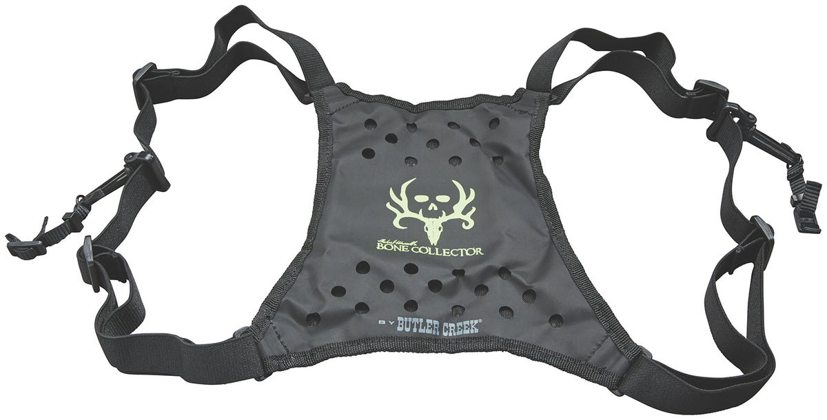 Butler Creek 16126 Deluxe Bino Caddy Black Canvas with Bone Collector Logo