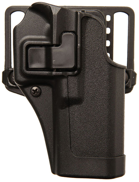 Blackhawk Serpa CQC OWB Size 30 Matte Black Polymer Holster Belt Loop/Paddle Compatible with Glock 29/30/39 Right Hand