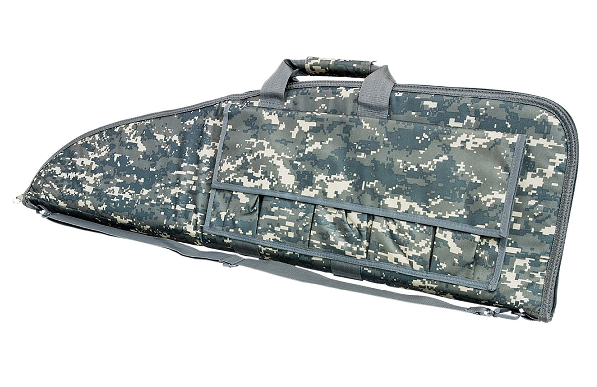 NcStar CVD290742 VISM 42" Rifle Case Digital Camouflage PVC Nylon with Foam Padding