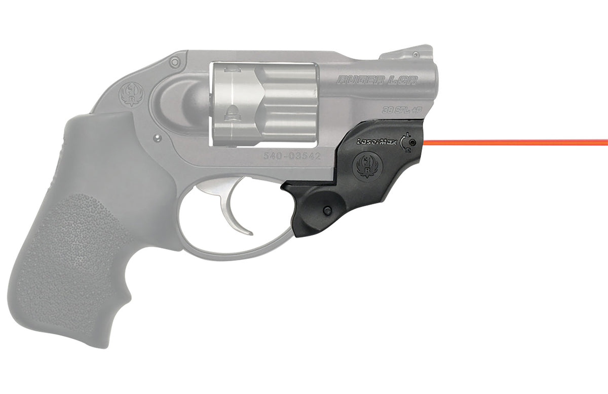 LaserMax CenterFire Red Laser for Ruger LCR/LCRX Black