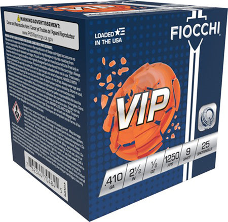 Fiocchi Exacta Target VIP .410 Bore 2.5 in / 2.5 in #9 1/2 oz