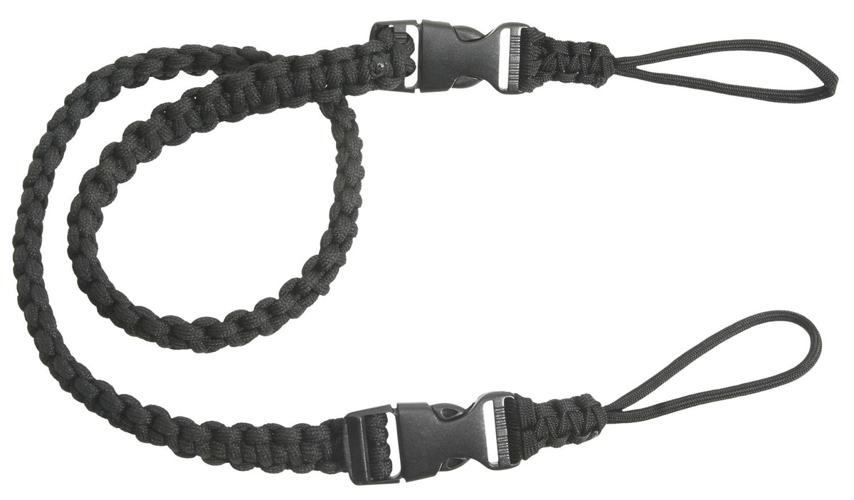 Outdoor Connection PCBS80575 Binocular Strap Black Paracord 32.5" OAL
