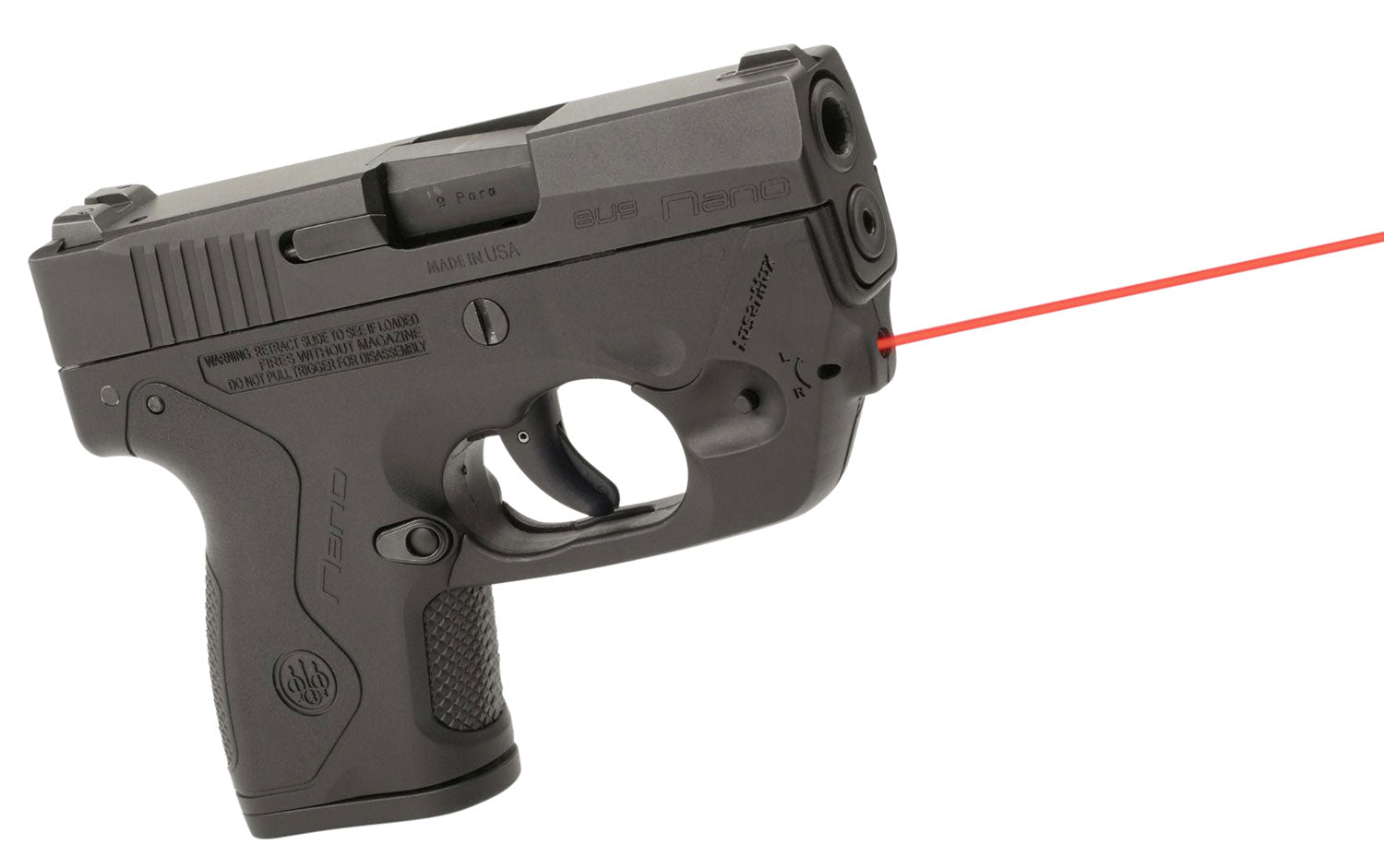 LaserMax Centerfire Light and Green Laser with GripSense for S&W Shield .45 Cal