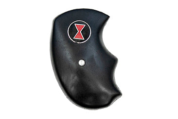 North American Arms Oversized Rubber Grip for Magnum Models - Black w/ Black Widow Logo