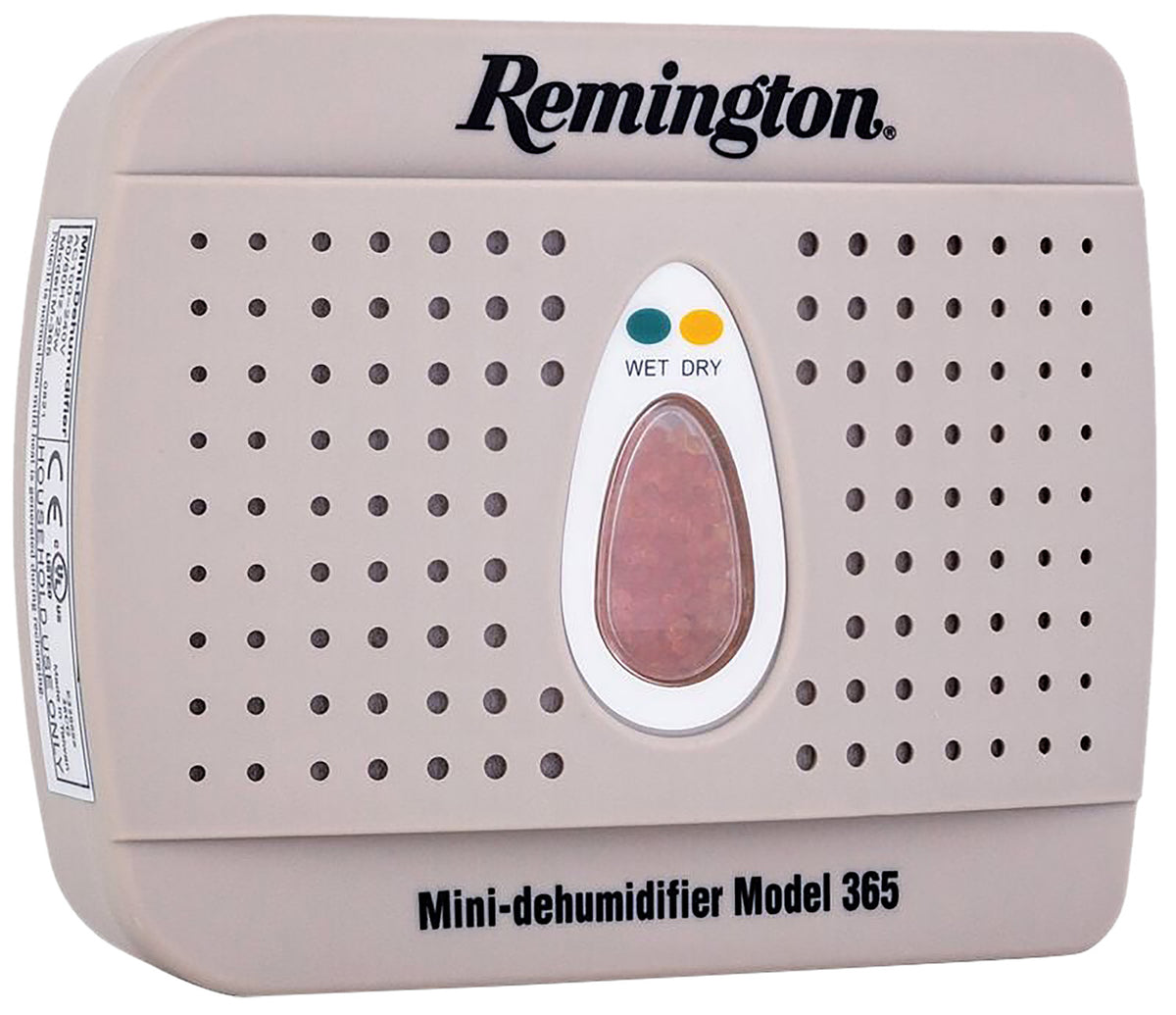 Remington Model 365 Rechargeable Mini Dehumidifier White Plastic Gun Safe