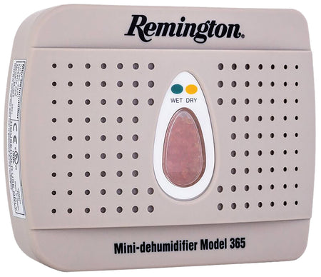 Remington Model 365 Rechargeable Mini Dehumidifier White Plastic Gun Safe