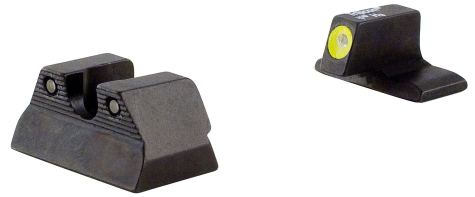 Trijicon 600600 HD Night Sights Green Tritium Yellow Outline Front & Black Outline Rear for H&K P2000/P2000SK