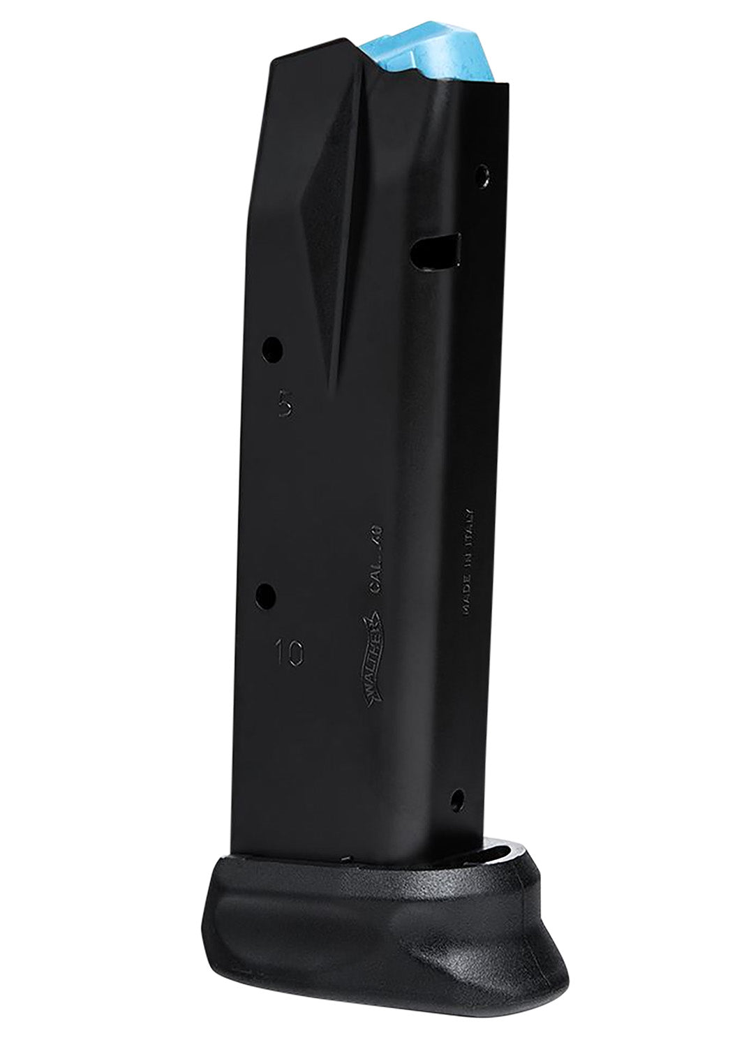 Walther Arms 2796457 PPQ M1 Classic 14rd Extended .40 S&W Black Steel Magazine