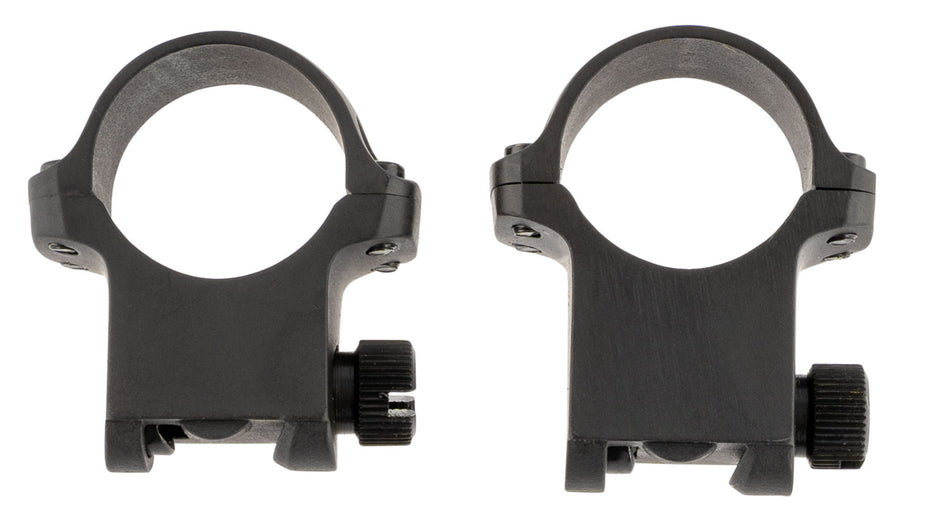 Ruger 90409 5BHM/6BHM Scope Ring Set Matte Black 1" High Height