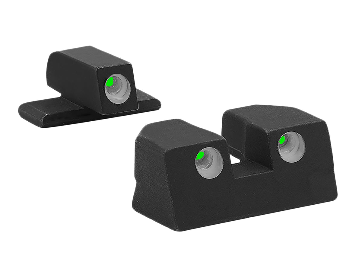 Meprolight Tru-Dot Green Tritium Front & Rear Sight Set for Sig Sauer P-Series Pistols