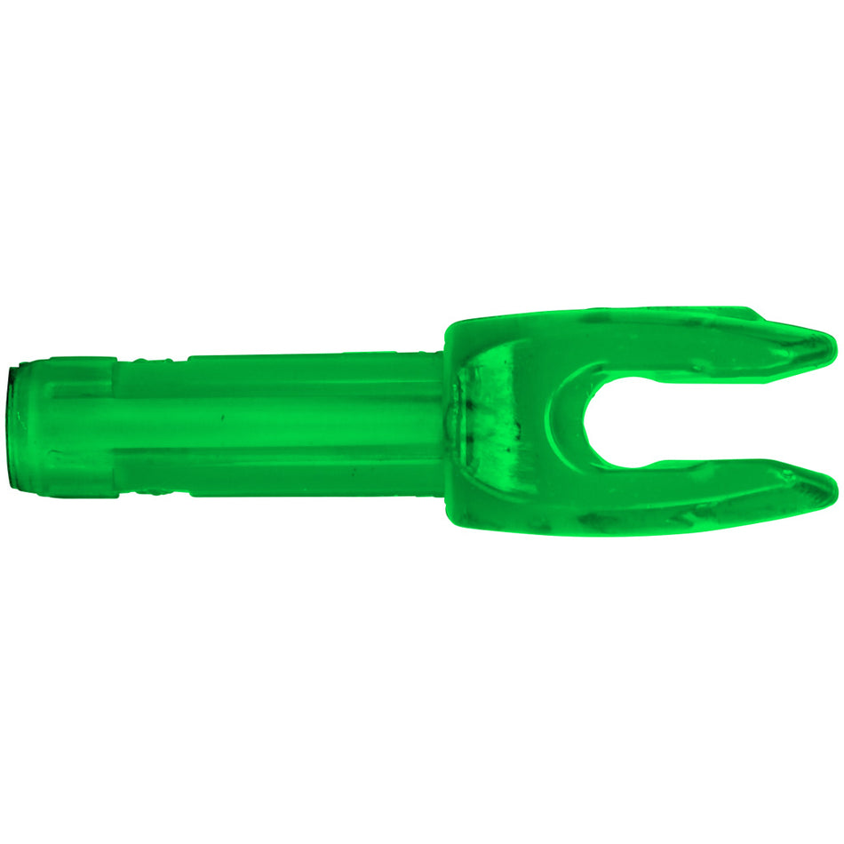 Easton 4mm MicroLite Deep Six Arrow Nocks Emerald Green 12 pk.