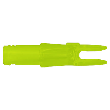 Easton 6.5mm Super 3D Press Fit Arrow Nocks Lemon Lime 12 pk.