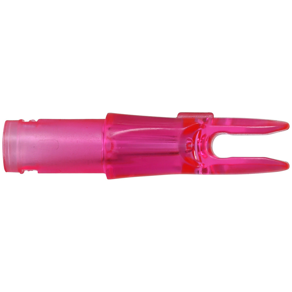 Easton 6.5mm Super 3D Press Fit Arrow Nocks Pink 12 pk.