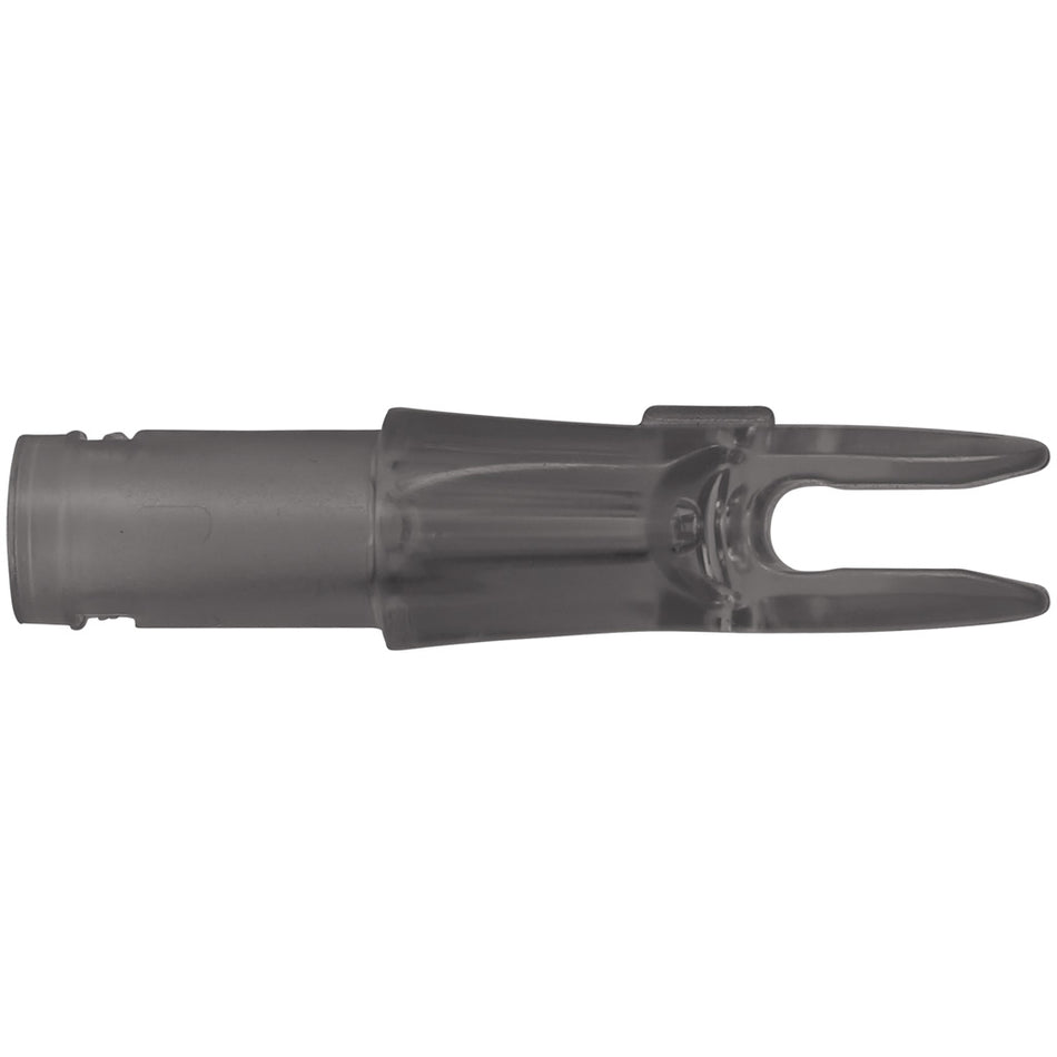Easton 6.5mm Super 3D Press Fit Arrow Nocks Smoke 12 pk.
