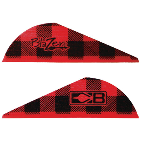 Bohning Blazer Vanes Red Flannel Arrow Fletching 36-Pack