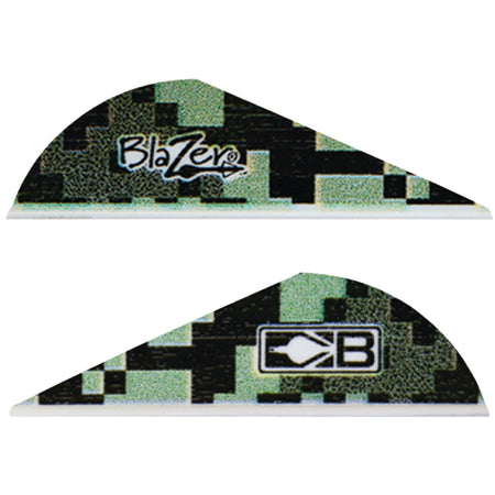 Bohning Blazer Vanes Digital Camo Arrow Fletching 36-Pack