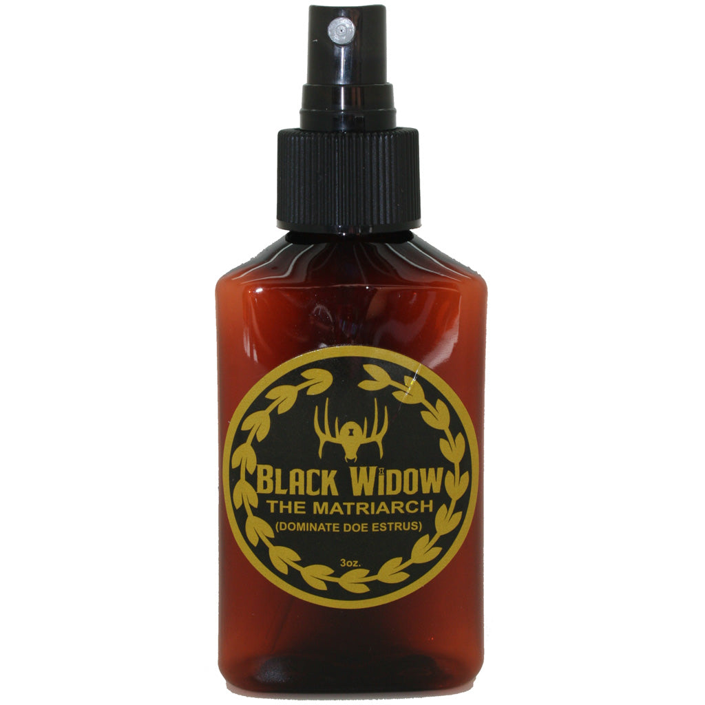 Black Widow The Matriarch Premium Estrus Deer Urine Attractant 3 oz.