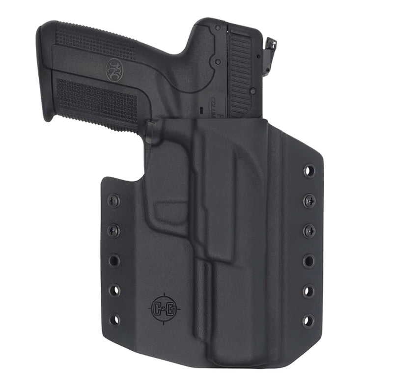 C&G Covert OWB Holster for FN Five-seveN Right Hand Black