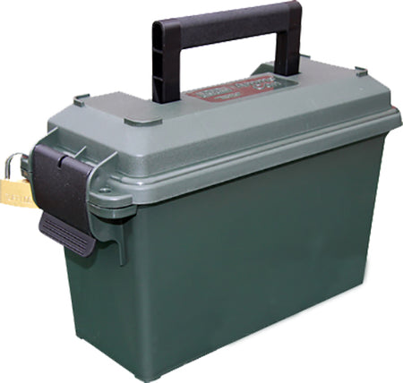 MTM Case-Gard AC30T11 Tall 30 Cal Ammo Can Forest Green Polypropylene