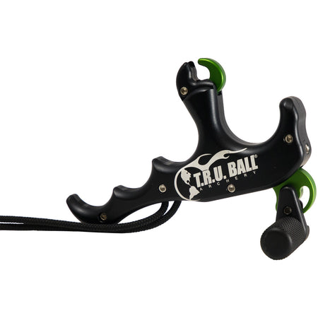 Tru Ball T-Rex Bone Collector 4 Finger Thumb Release Black