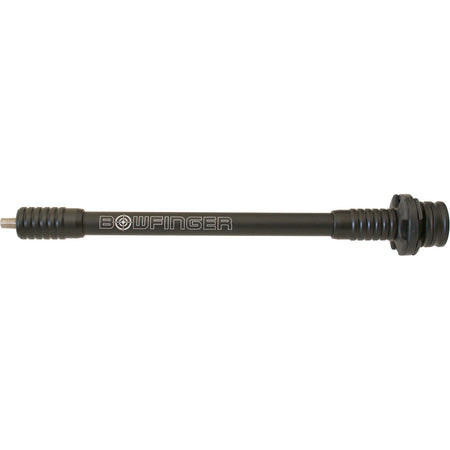 Bowfinger XL Hunter Bow Stabilizer Black 10 in Carbon Fiber